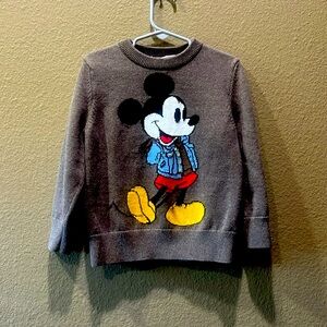 Baby Gap Mickey Mouse long sleeve sweater